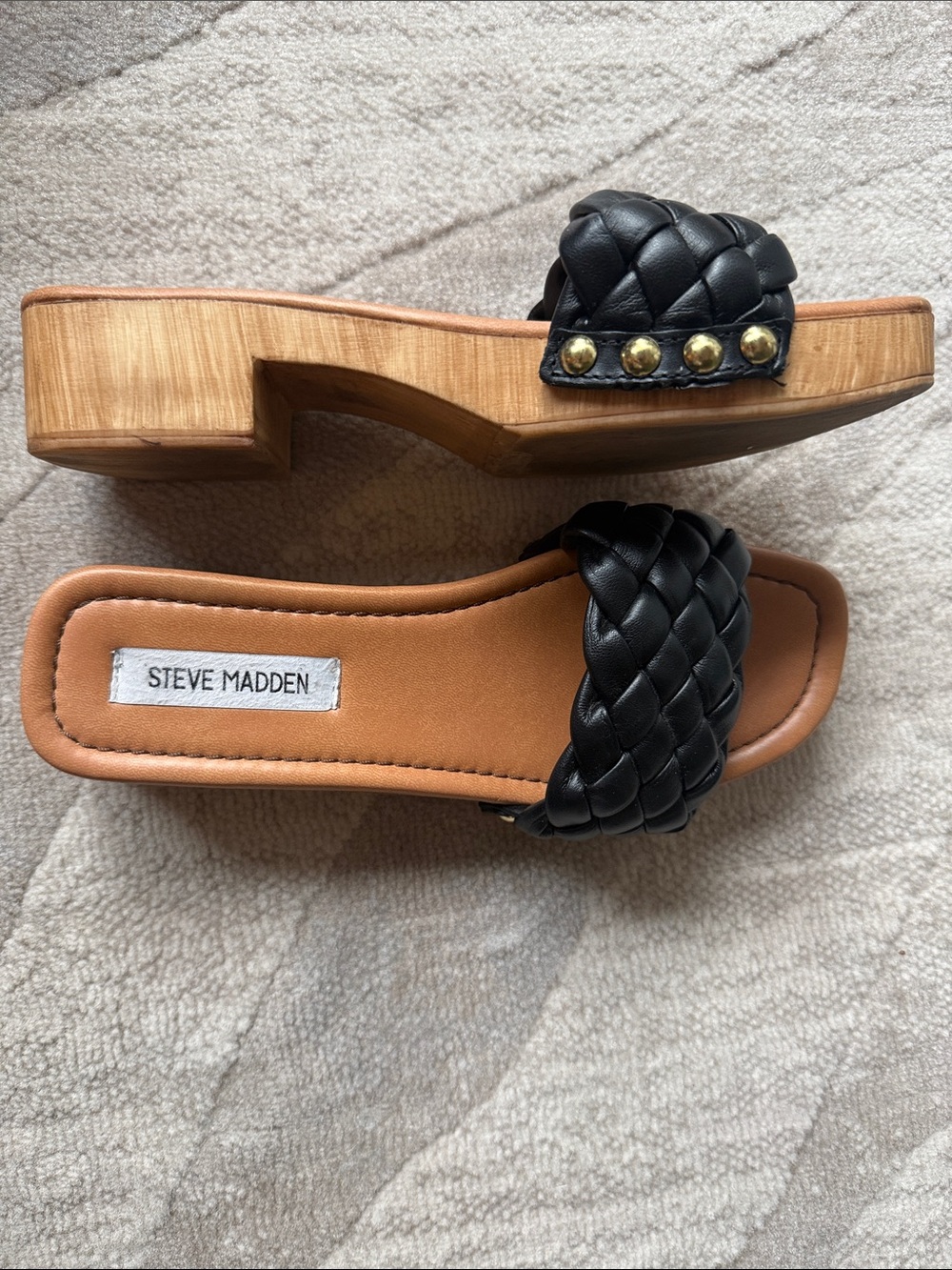 Steve Madden woven sandals